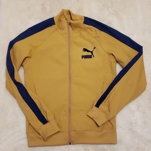 PUMA  1948 Jacket Mustard/Navy w. Pockets XS